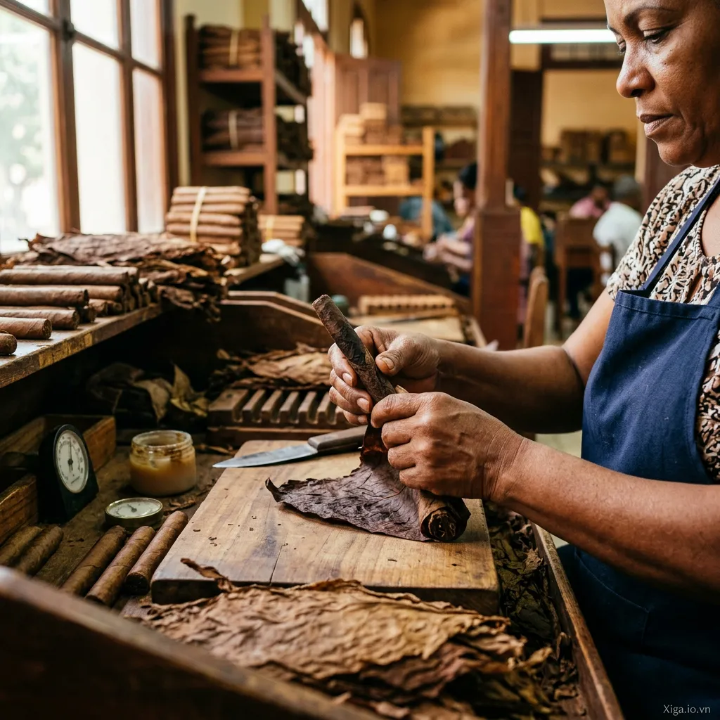 Cuốn xì gà thủ công